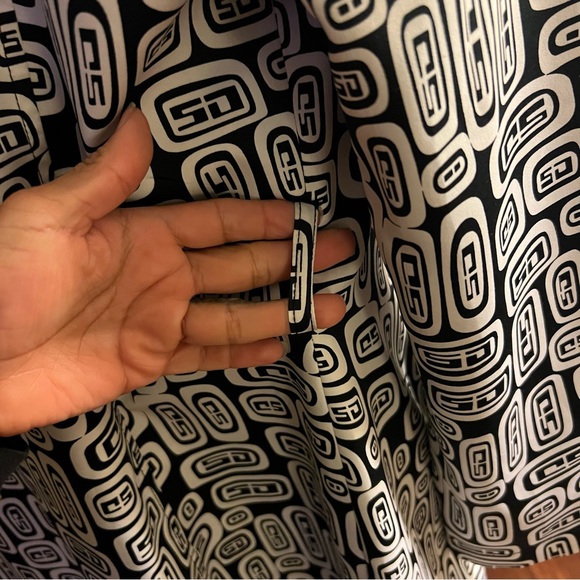 St. John Sport by Marie Gray Geometrical Trench Coat - Picture 7 of 7